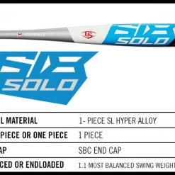 2018 Louisville Slugger Solo 618 Alloy USSSA Senior League Baseball Bat, -10 Drop, 2-3/4 In Barrel, WTLSLS618X10 -Bats Elegant shop 17 1317 Louisville Slugger Solo618 FNL 69127.1651157754