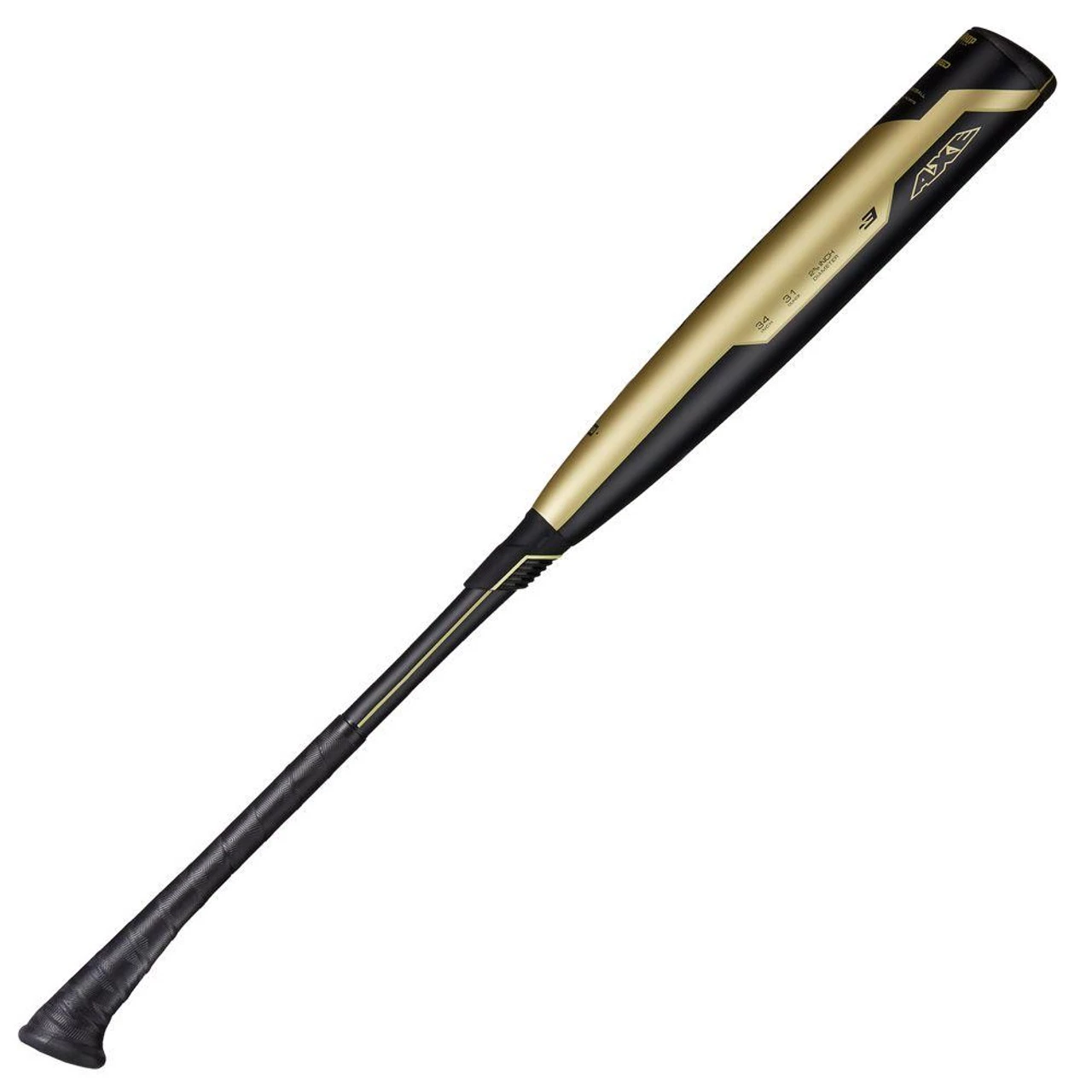 Axe Bat DISCONTINUED 2019 Axe Avenge Composite BBCOR Baseball Bat, -3 Drop, 2-5/8 In Barrel, L140G 3 Axe Bat DISCONTINUED 2019 Axe Avenge Composite BBCOR Baseball Bat, -3 Drop, 2-5/8 In Barrel, L140G - Image 2