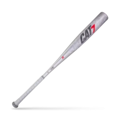 2020 Marucci CAT7 (CAT 7) Silver Alloy BBCOR Baseball Bat, -3 Drop, 2-5/8 In Barrel, MCBC72S