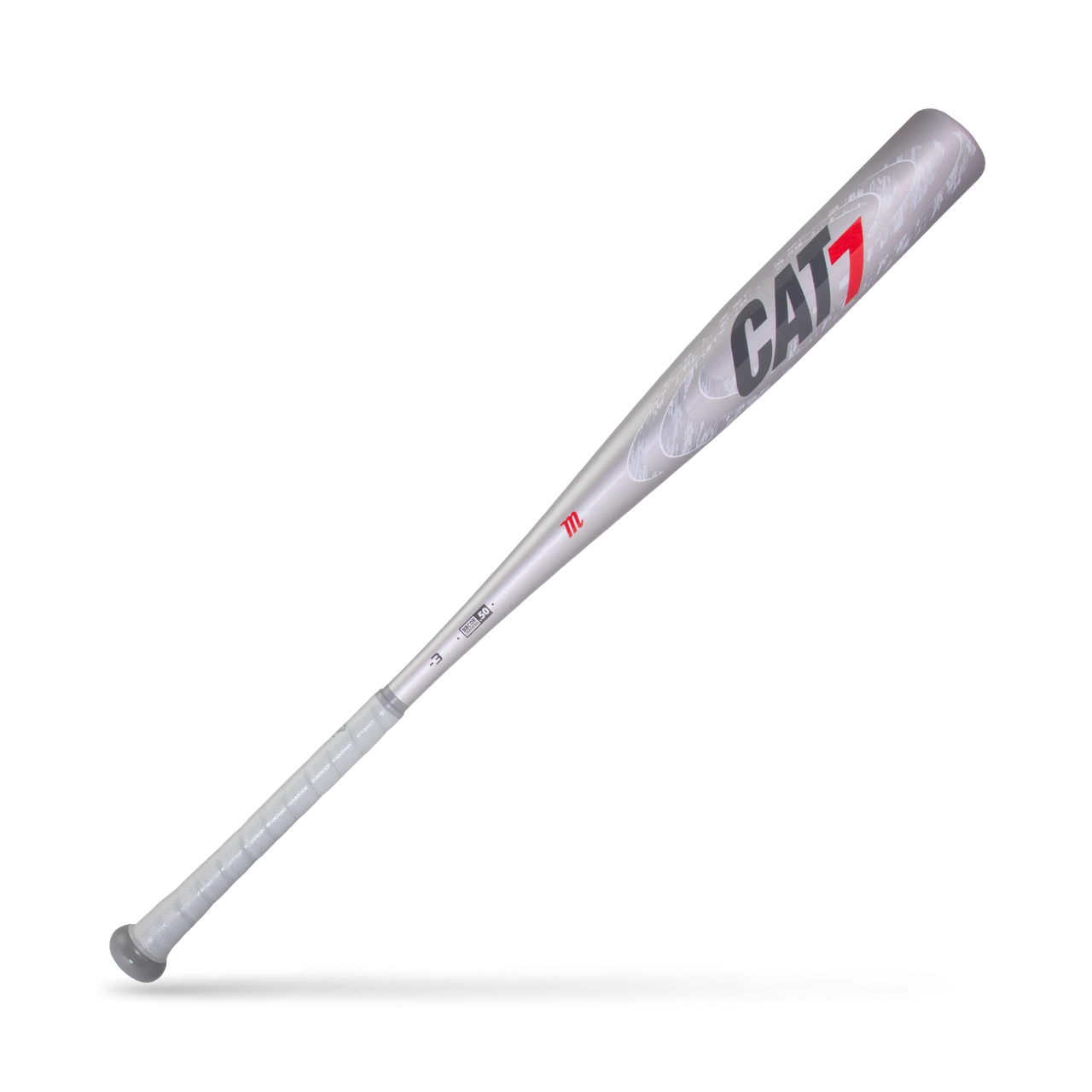 2020 Marucci CAT7 (CAT 7) Silver Alloy BBCOR Baseball Bat, -3 Drop, 2-5/8 In Barrel, MCBC72S 3 2020 Marucci CAT7 (CAT 7) Silver Alloy BBCOR Baseball Bat, -3 Drop, 2-5/8 In Barrel, MCBC72S