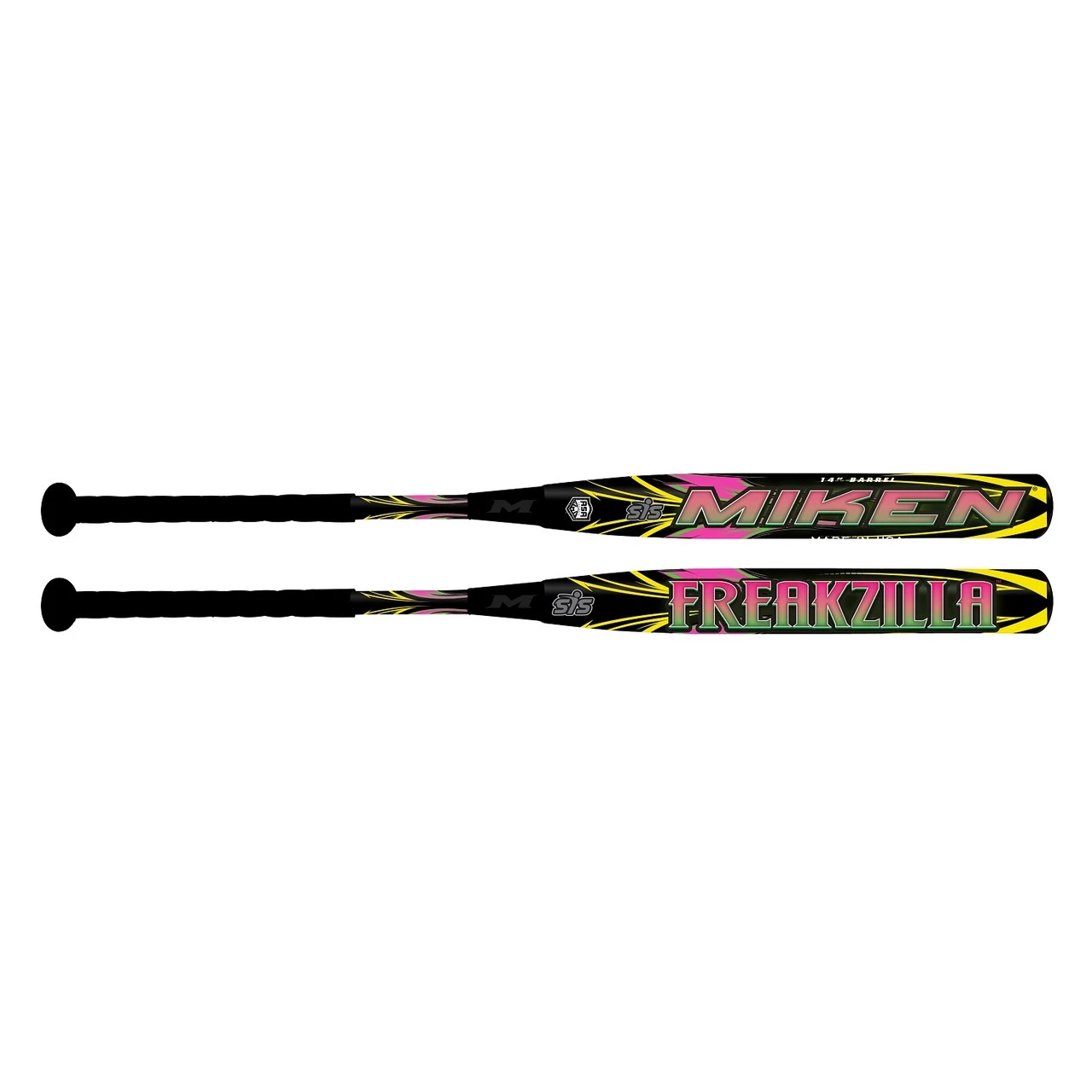DISCONTINUED 2018 Miken FreakZilla Maxload 14″ ASA Slow Pitch Softball Bat, MSISFZ 3 DISCONTINUED 2018 Miken FreakZilla Maxload 14″ ASA Slow Pitch Softball Bat, MSISFZ