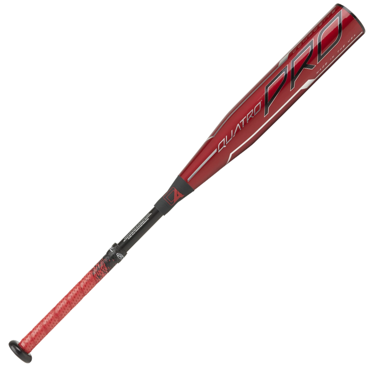 DISCONTINUED 2020 Rawlings Quatro Pro Composite Youth 2018+ Baseball Bat, -12 Drop, 2-5/8 In Barrel, USZQ12 3 DISCONTINUED 2020 Rawlings Quatro Pro Composite Youth 2018+ Baseball Bat, -12 Drop, 2-5/8 In Barrel, USZQ12