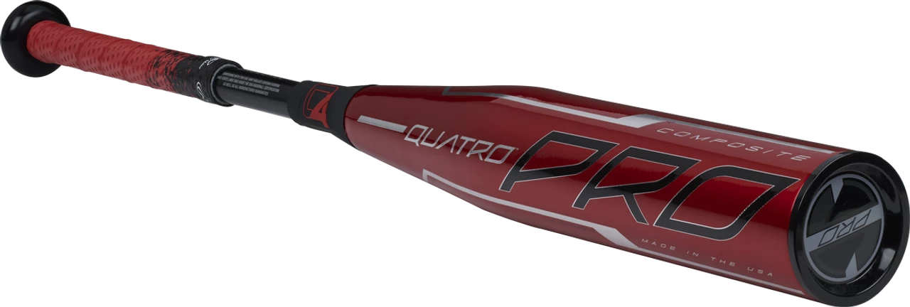 DISCONTINUED 2020 Rawlings Quatro Pro Composite Youth 2018+ Baseball Bat, -12 Drop, 2-5/8 In Barrel, USZQ12 6 DISCONTINUED 2020 Rawlings Quatro Pro Composite Youth 2018+ Baseball Bat, -12 Drop, 2-5/8 In Barrel, USZQ12 - Image 4