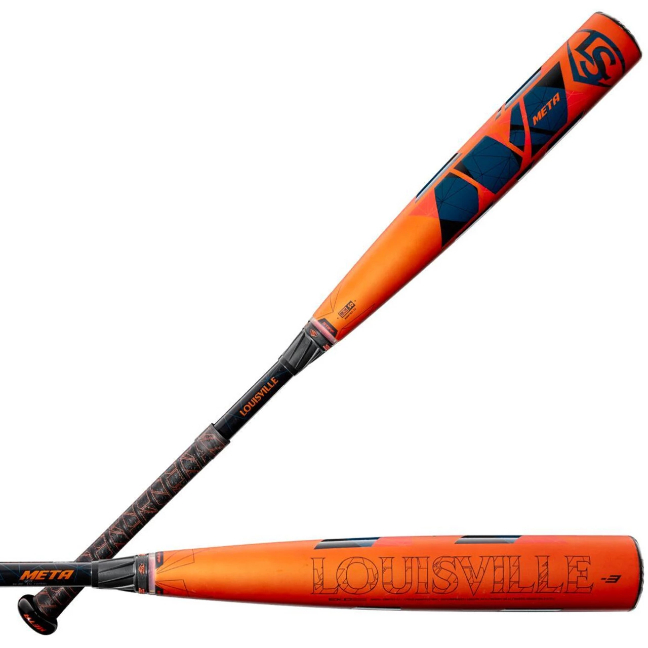 2022 Louisville Slugger Meta Composite BBCOR Baseball Bat, -3 Drop, 2-5/8 In Barrel, WBL2522010 3 2022 Louisville Slugger Meta Composite BBCOR Baseball Bat, -3 Drop, 2-5/8 In Barrel, WBL2522010