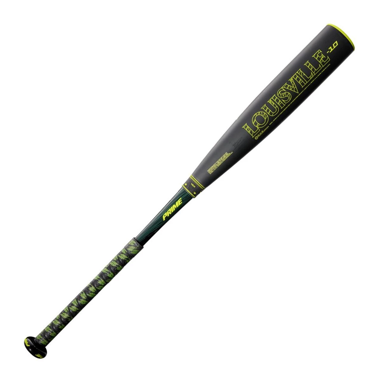 ROLLED & READY: 28"/18oz 2022 Louisville Slugger Prime Composite Youth 2018+ Baseball Bat, -10 Drop, 2-5/8 In Barrel, WBL2536010 6 ROLLED & READY: 28"/18oz 2022 Louisville Slugger Prime Composite Youth 2018+ Baseball Bat, -10 Drop, 2-5/8 In Barrel, WBL2536010 - Image 4