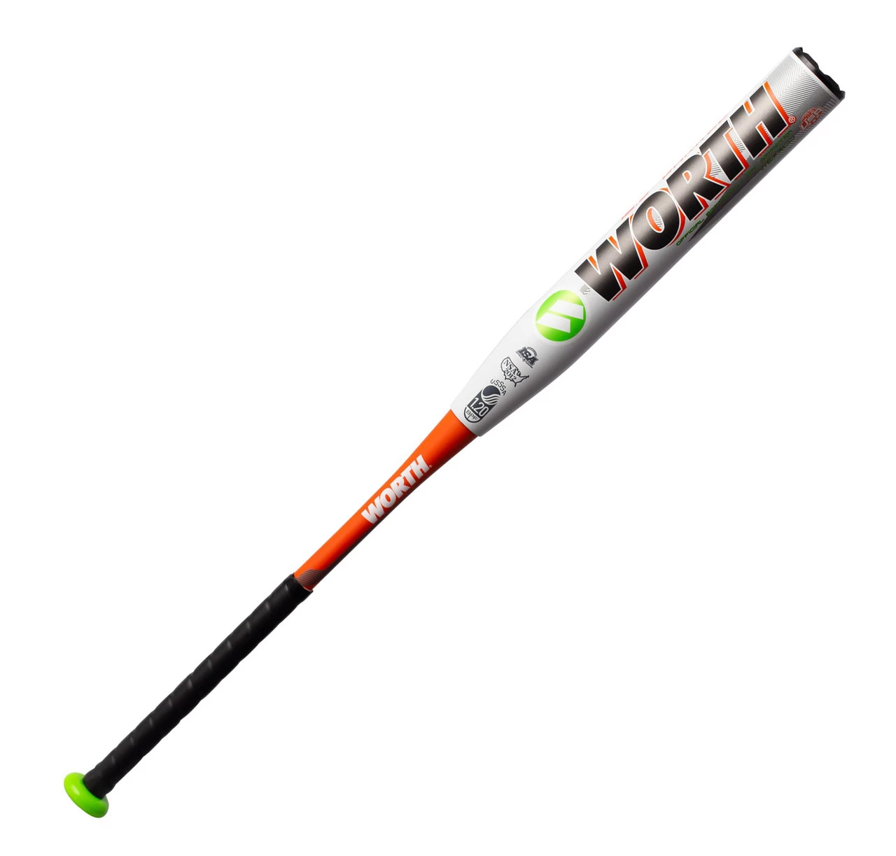 DISCONTINUED 2019 Worth EST Comp XXL USSSA Slow Pitch Softball Bat, 12.5 In Barrel, WEXXLU 4 DISCONTINUED 2019 Worth EST Comp XXL USSSA Slow Pitch Softball Bat, 12.5 In Barrel, WEXXLU - Image 2