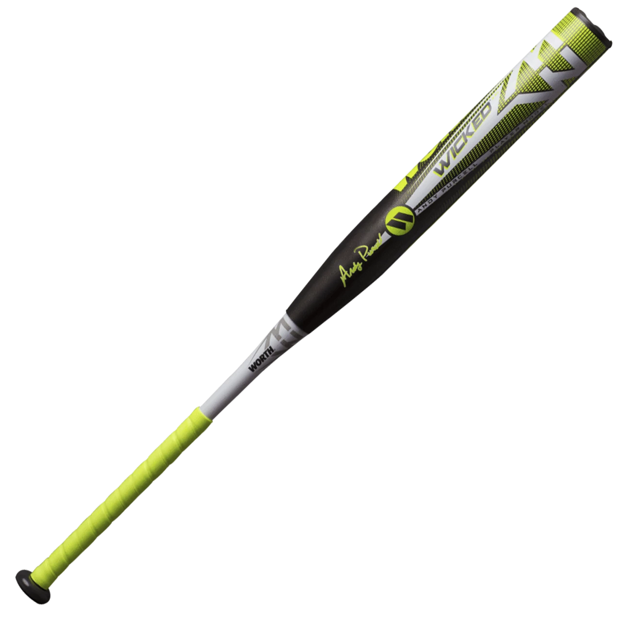 DISCONTINUED 2019 Worth Andy Purcell Wicked XXL USSSA Slow Pitch Softball Bat, 13.5 In Barrel, WKAPXU 3 DISCONTINUED 2019 Worth Andy Purcell Wicked XXL USSSA Slow Pitch Softball Bat, 13.5 In Barrel, WKAPXU