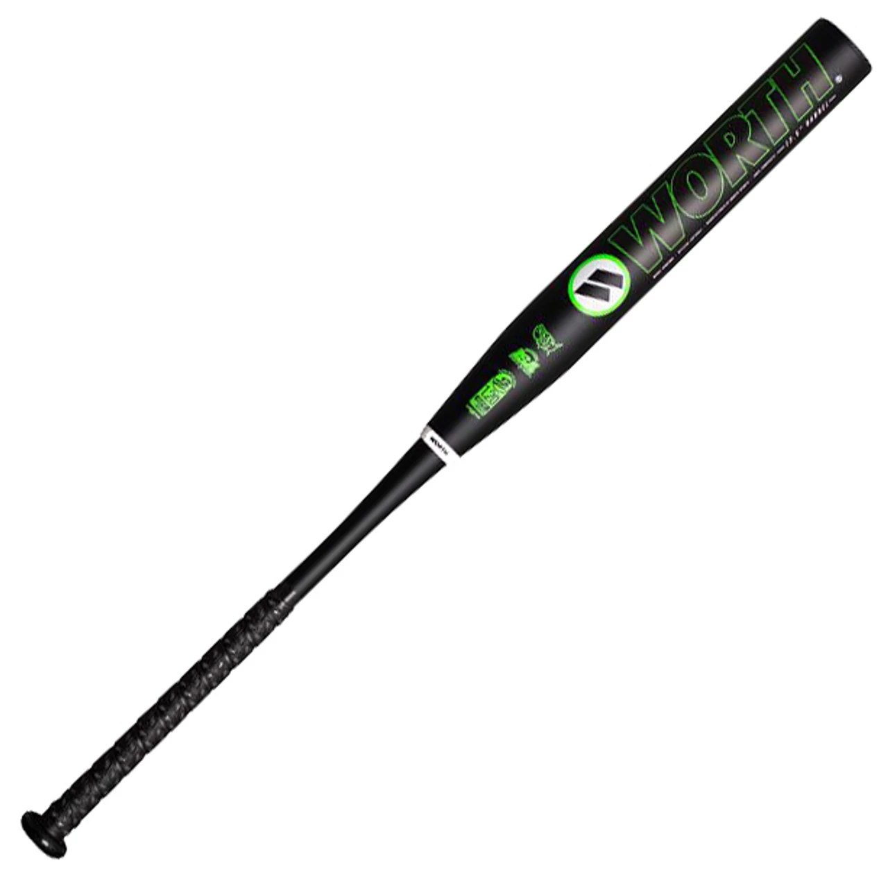 2022 Worth Mach 1 Cobra Jet 428 XXL USSSA Slow Pitch Softball Bat, 13.5 In Barrel, WM22MU 4 2022 Worth Mach 1 Cobra Jet 428 XXL USSSA Slow Pitch Softball Bat, 13.5 In Barrel, WM22MU - Image 3