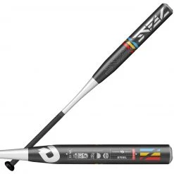 ROLLED & READY: 34"/26oz 2022 DeMarini Steel Single Wall Dual Stamped Slow Pitch Softball Bat, 12 In Barrel, WTDXSTL22