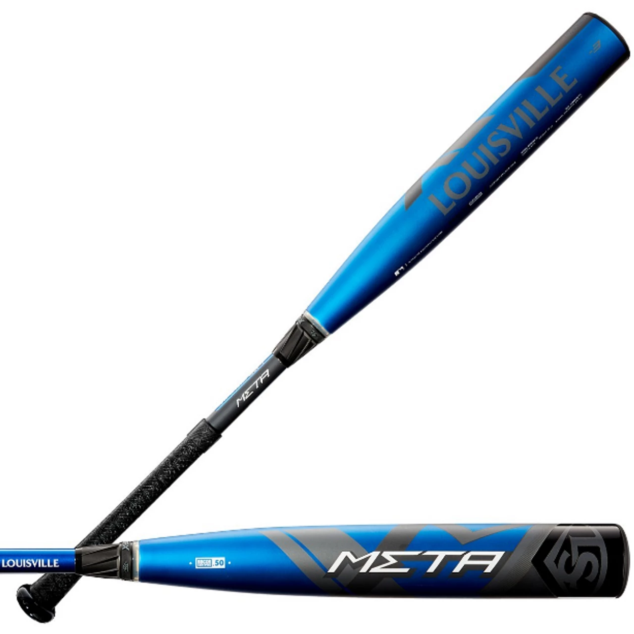 DISCONTINUED 2020 Louisville Slugger Meta Prime Composite BBCOR Baseball Bat, -3 Drop, 2-5/8 In Barrel, WTLBBMTB320 3 DISCONTINUED 2020 Louisville Slugger Meta Prime Composite BBCOR Baseball Bat, -3 Drop, 2-5/8 In Barrel, WTLBBMTB320