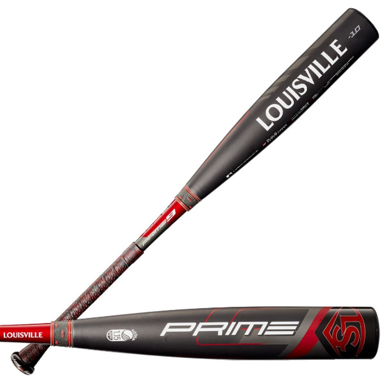 2020 Louisville Slugger Prime 9 Composite USSSA Senior League Baseball Bat, -10 Drop, 2-3/4 In Barrel, WTLSLP9X10S20 3 2020 Louisville Slugger Prime 9 Composite USSSA Senior League Baseball Bat, -10 Drop, 2-3/4 In Barrel, WTLSLP9X10S20