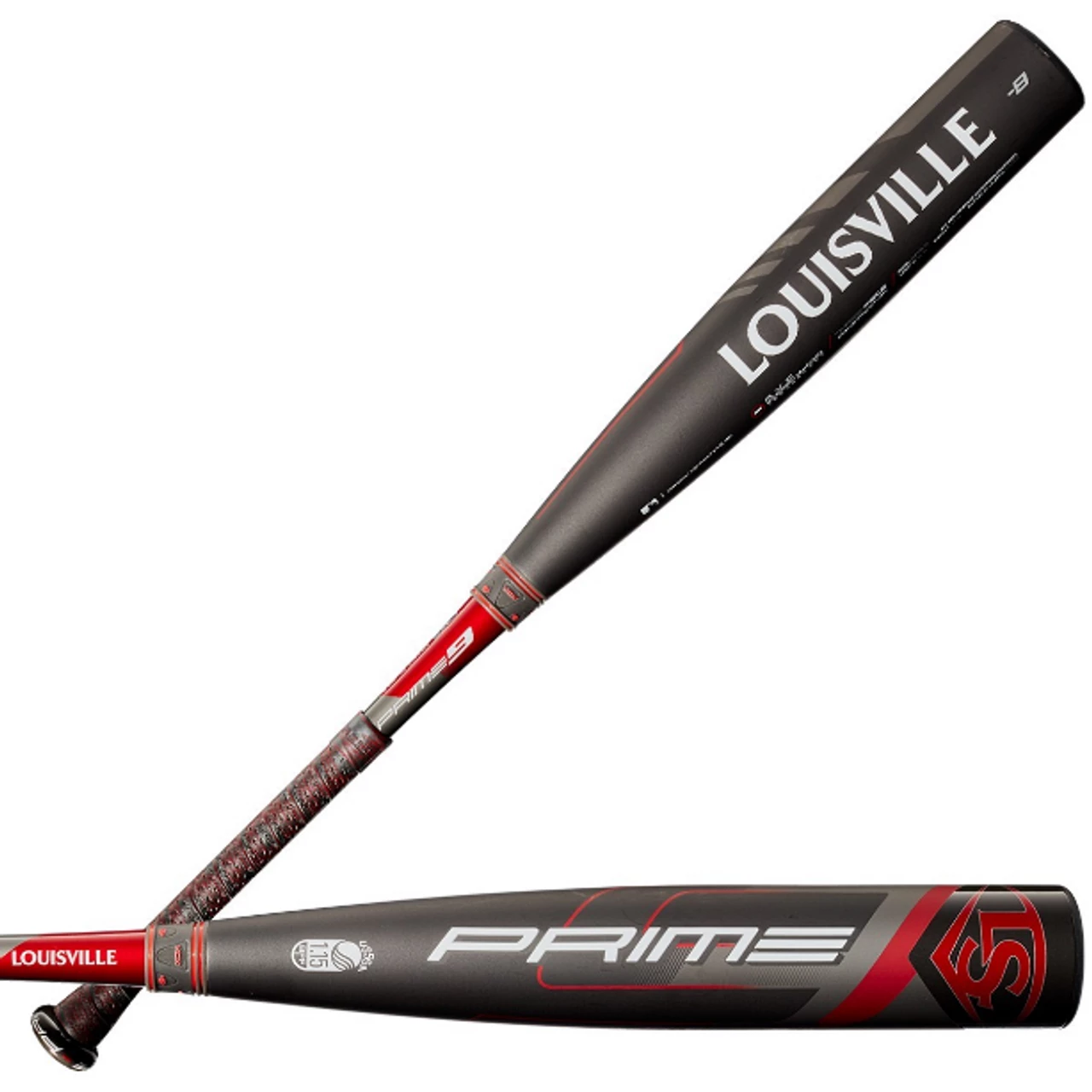 DISCONTINUED 2020 Louisville Slugger Prime 9 Composite USSSA Senior League Baseball Bat, -8 Drop, 2-3/4 In Barrel, WTLSLP9X820 3 DISCONTINUED 2020 Louisville Slugger Prime 9 Composite USSSA Senior League Baseball Bat, -8 Drop, 2-3/4 In Barrel, WTLSLP9X820