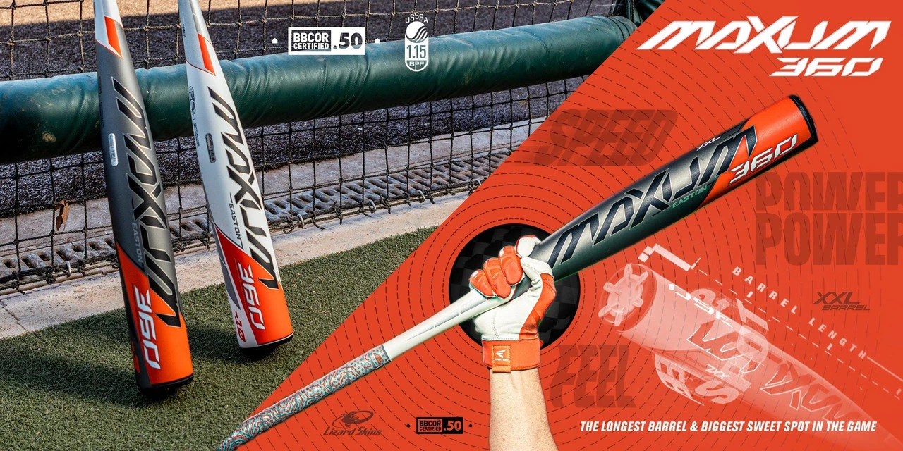 2020 Easton Maxum 360 USSSA Senior League Baseball Bat, -10 Drop, 2-3/4 In Barrel, SL20MX10 7 2020 Easton Maxum 360 USSSA Senior League Baseball Bat, -10 Drop, 2-3/4 In Barrel, SL20MX10 - Image 5