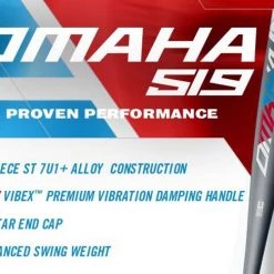 DISCONTINUED 2019 Louisville Slugger Omaha 519 Alloy BBCOR Baseball Bat, -3 Drop, 2-5/8 In Barrel, WTLBBO519B3 -Bats Elegant shop omahabbc 34796.1534176134