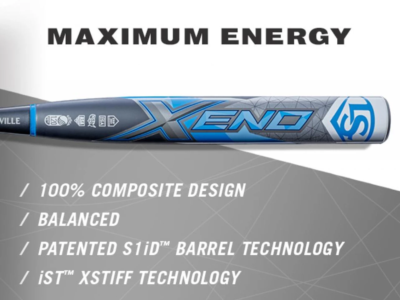 DISCONTINUED 2019 Louisville Slugger Xeno X19 (-8) Composite Fastpitch Softball Bat, WTLFPXN19A8 7 DISCONTINUED 2019 Louisville Slugger Xeno X19 (-8) Composite Fastpitch Softball Bat, WTLFPXN19A8 - Image 5